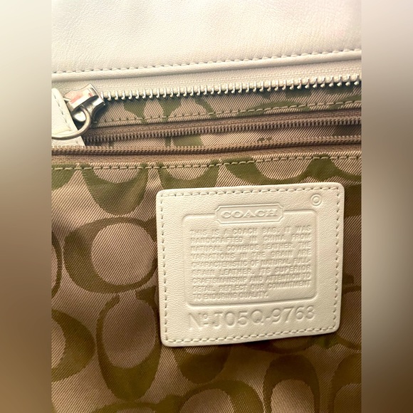 Coach Multicolor Polka Dot Purse Tote Bag JO5Q-9763 - Picture 6 of 7